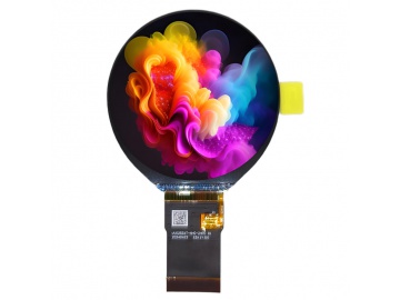 2.48-inch TFT LCD display 480×480 500 brightness round LCD screen 40PINS SPI/RGB instrument LCD screen