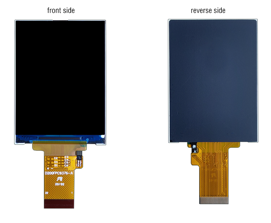 Small Lcd Module D200N9376V0 2.0 inch small size LCD screen module IPS full view angle ...