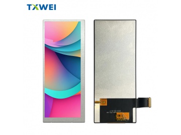 6.86 inch bar 480*1280 1000 brightness MIPI BIT TFT high brightness display IPS full view display refrigerator display panel washing machine display panel electric vehicle instrument panel digital electronic display screen