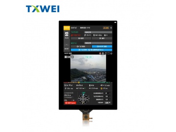10.1-inch drone remote control display LCD monitor 2000nits high-definition high brightness outdoor display screen
