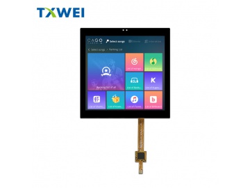 Spot wholesale 4-inch touch 480*480 square screen MIPI interface 86 switch panel LCD screen 500nits