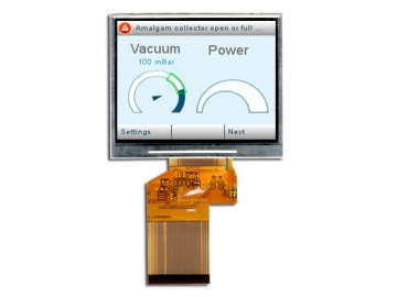 3.5inch 240X320 800nits high brightness type sun readable, TTL HX8238D 16.7M 54pins