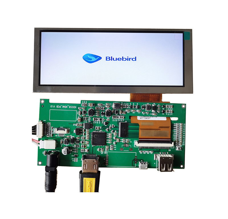 KS058WVP02HS 5.8inch TFT display, 800*320, TN LCD, 500cd/m², 60PINS