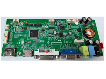 TFT LCD controller board, 7inch, with VGA / DVI / HDMI / DP interface, AD board, available for TFT display