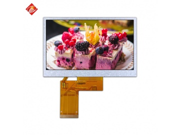 4.3-inch LCD 480&times;272 MCU/SPI interface 40pin 4.3-inch TFT LCD module