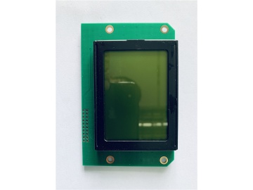 128X64 STN-YELLOW with Yellow backlight , Driving ic SBN0064,