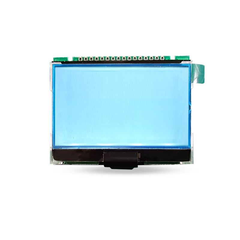 JDA12896-11001A 12896 dot matrix LCD display, white backlight, blue ...