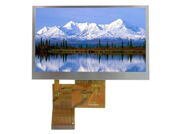 4.3" TFT Display Module 480x272 500nits, 40pins RGB Interface