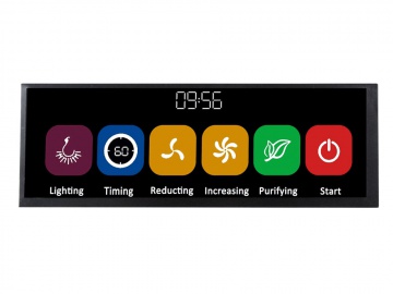 7.84" IPS TFT Display Module 400x1280 550nits MIPI Interface