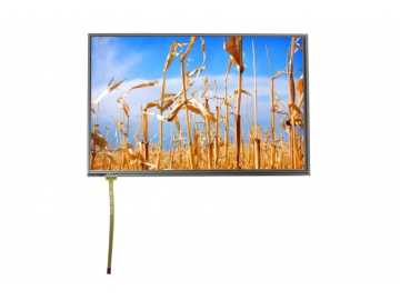 10.1" TFT Module with RTP, IPS Display (Full view angle) 1280x800 260nits LVDS Interface