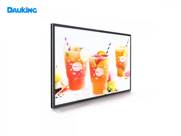 65 inch outdoor LCD panel with 3840*2160 resolution 2500 brightness with radiator, high brightness lcd panel