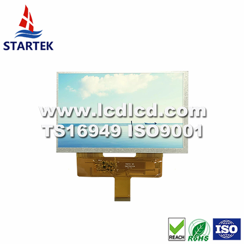 KD070WVFLA035 7.0 inch, 800*480, 1100nits, 6/8Bit, 40pins, LVDS ...