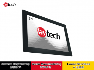 faytech 7inch Capacitive Touch Kit Optically bonded, 1920x1200, 10 refers to touch function, USB-Touch connection, LVDS Interface, Windows /Android/Linux/mac supported