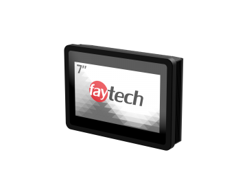 faytech 7 inch IP65 optically bonding rubber frame TM _1024 &times; 600_Brightness 500nits_ modular product