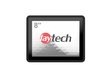 faytech 8 inch IP65 optically bonding rubber frame TM _1024 × 768_Brightness 350nits_ modular product