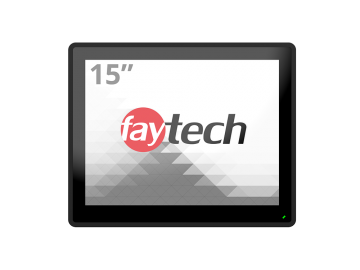 faytech 15 inch IP65 optically bonding rubber frame TM _1024 ×768_Brightness 420nits_ modular product