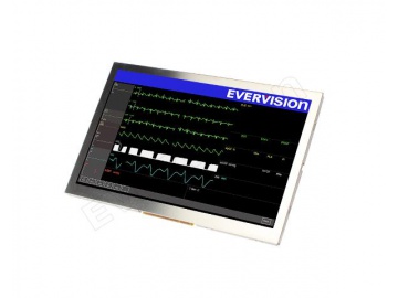VGG804833-O EVERVISION 7 INCH TFT LCD DISPLAY IPS 800*480 LVDS 30PIN ...