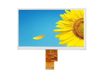 7-inch TFT LCD display, 1024*600, 1000 brightness, IPS LCD screen, 40PINS, LVDS, high-brightness LCD screen