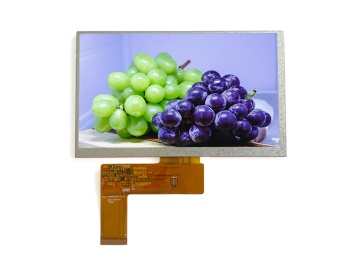 7 inch 800x480 TFT LCD Display 700nits High Brightness RGB 40pin Industrial LCD