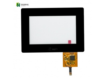 5"capacitive screen G+G 17:10 USB multi-touch Industrial capacitance panel