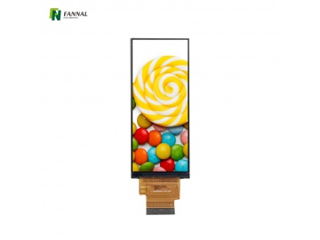 3.99 inch TFT display 400x960 IPS LCD 40PINS RGB/SPI Industrial LCD Screen 350cd/m²