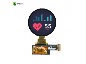 1.504 inch 466x466 OLED Screen MIPI/SPI round AMOLED Display
