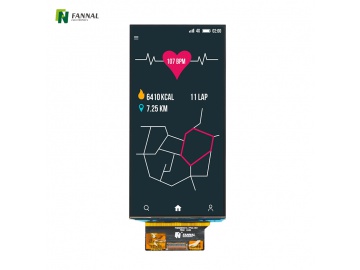 5.9-inch Industrial AMOLED Display 1080*2220 400cd/m² 39PINS MIPI SH8801A