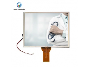 Industrial LCD 8inch LCD Display 800x600 Resolution TFT Moodule RGBInterface with RTP