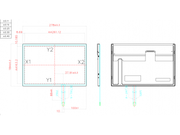Innolux Orginal Module G121ICE-L02 12.1Inch 1280x800 TFT LCD Module with RTP