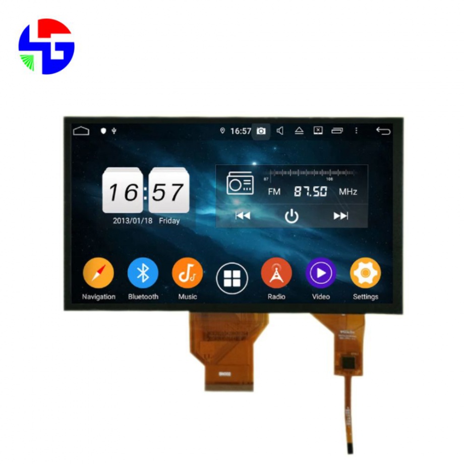 HG070WV035T01 7.0 inch TFT LCD Display, Capacitive Touchscreen, RGB