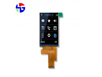 2.46 inch TFT LCD Module 272*480 MCU 33PINS 300cd/m² IPS LCD