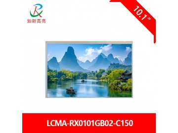 Rogin 10.1inch high brirghtness LCD display, 1280*800, 1500nit, LVDS, wide temperature and full viewing angle