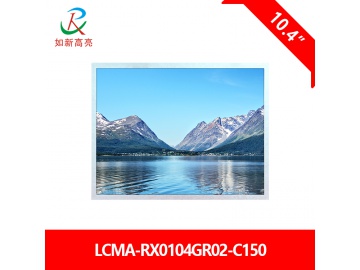 Rogin 10.4 inch high brirghtness LCD display, 1024*768, 1500nit, VA, LVDS, wide temperature, outdoor