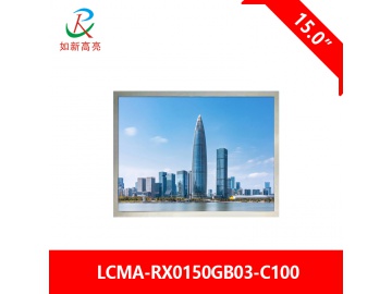 Rogin 15inch LCD display, 1000nits, 1024*768, LVDS, Outdoor highlight display, wide temperature