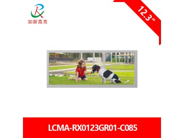 ROGIN 12.3" TN LCM 1920*720 850nits WLED LVDS