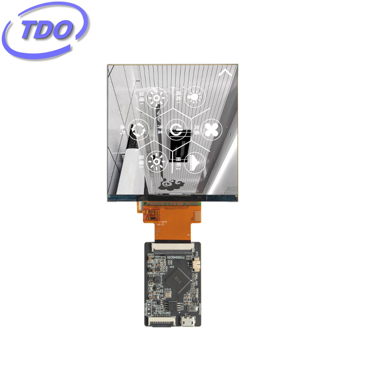 TY040WVC11 TDO 4 inch square UART IPS HD display 480*480 TTL touch