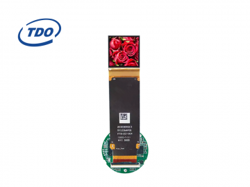 TDO 1.03-inch Display with CVBS Circular Board Driver Solution, Boasting 1800 nits Brightness, 2560×2560 Resolution and 60Hz Refresh Rate Medical Imaging / Helmet-Mounted Display / Thermal Imaging / Night Vision Device / Fusion Telescope