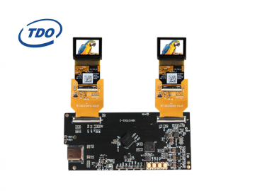 TDO Recommends 0.72'' Type-C Dual-Eye Driven Display Solution - 2000 Nits Brightness, RGB, 1920x1200 Resolution Thermal Imaging / Night Vision Device / Fusion Telescope / Digital Sight / Medical Imaging