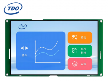 TDO 8-inch LCD serial port screen 800*1280 with serial port, medical-grade