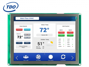 TDO 8-inch 800&times;600 LCD capacitive touchscreen with audio/video playback, medical-grade, for secondary development and marketing