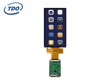 TDO 5-inch intelligent serial port capacitive touch screen for industrial-grade human-machine interaction with configuration TTL3.3V communication
