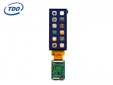 TDO 3.99-inch serial port screen, 400*960 IPS vertical screen video playback and ordering screen, TTL communication
