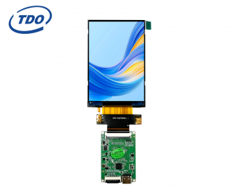 TDO 3.5-inch TFT LCD screen with IPS viewing Angle, human-computer interaction and configuration industrial-grade serial port screen