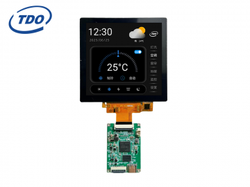 TDO 4inch UART Display 480*480 IPS touch LCD with TR660 mini PCB with CTP